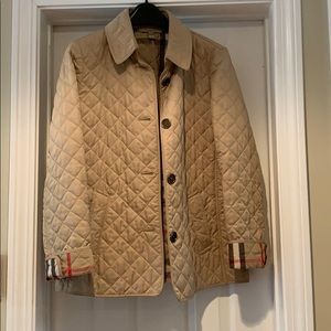 Burberry diamond quilted jacket